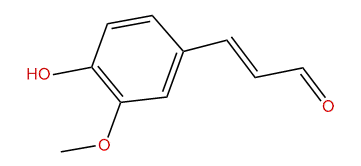 3-(4-Hydroxy-3-methoxyphenyl)-2-propenal